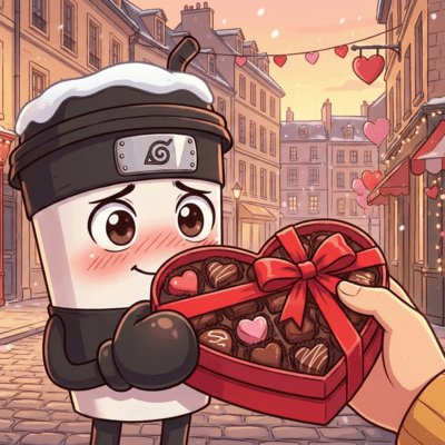 Cappuccino Assassino Valentine's Day Front Cover