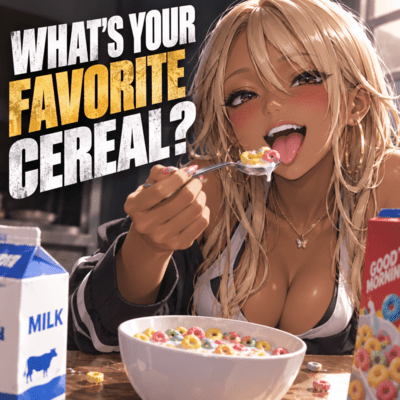WHAT'S YOUR FAVORITE CEREAL? Front Cover