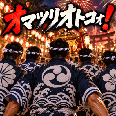 Omatsuri Otoko Front Cover