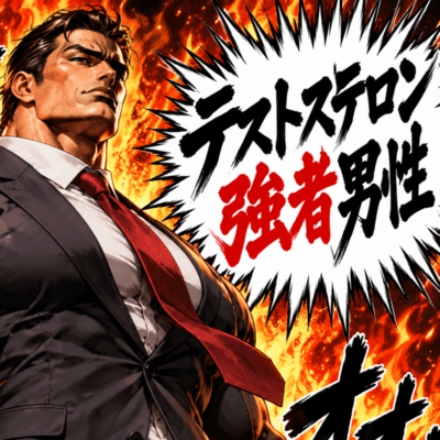 High-testosterone alpha male Front Cover