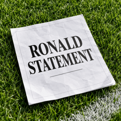 RONALDO STATEMENT Front Cover