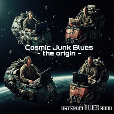 Cosmic Junk Blues -the origin- Front Cover