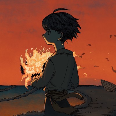 Burned bouquet (feat. HATSUNE MIKU) Front Cover