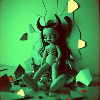 VENOM DOLL Front Cover