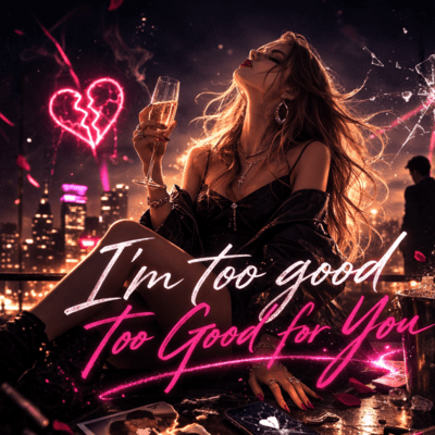 Too Good For You Front Cover