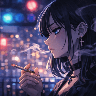 Cigarette Blue Front Cover