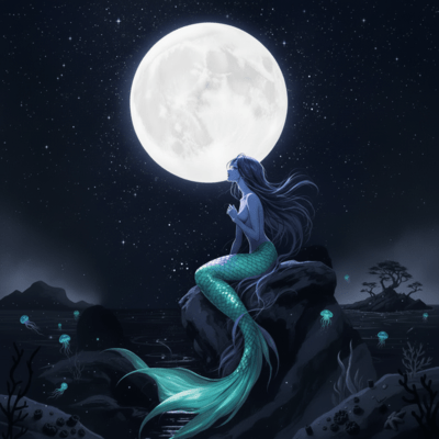 Mermaid of Moonlight Front Cover