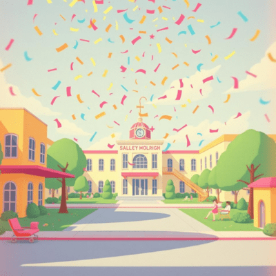 Twinkling Campus Days Front Cover