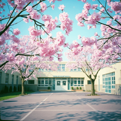Promise Under the Cherry Blossoms Front Cover