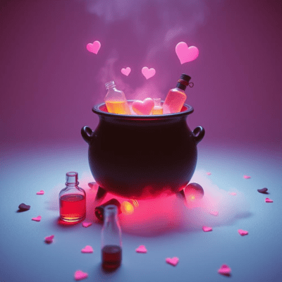 Love's Boiling Demon Cauldron Front Cover