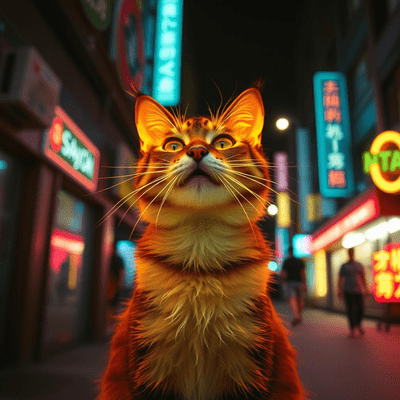 Just like a cat Front Cover