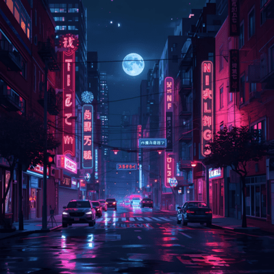 Night and Neonのジャケット写真