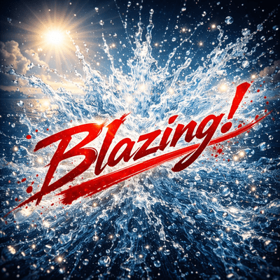 Blazing! Front Cover