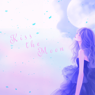 Kiss the moon Front Cover