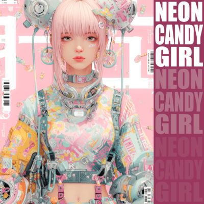 NEON CANDY GIRL Front Cover