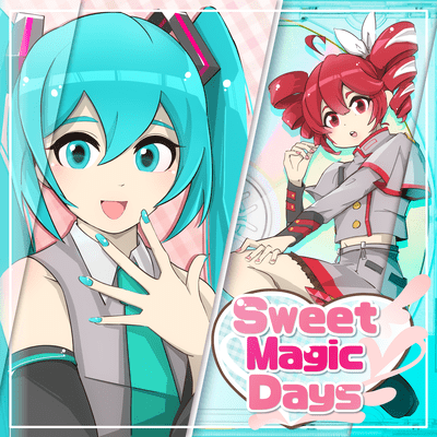 Sweet Magic Days (feat. 重音テト & 初音ミク)のジャケット写真