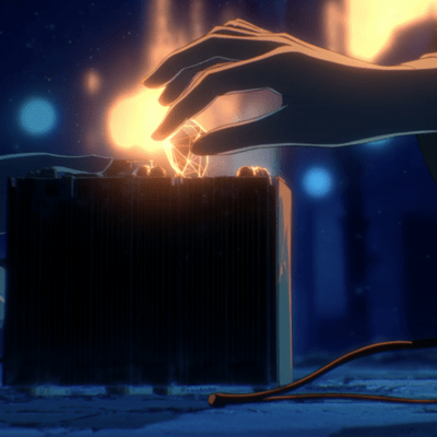 The Ghost in the Crystal Radio Front Cover