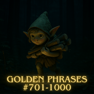 Golden Phrases #701-1000 Front Cover
