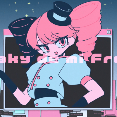 Freaky de mi Freely (feat. KASANE TETO) Front Cover