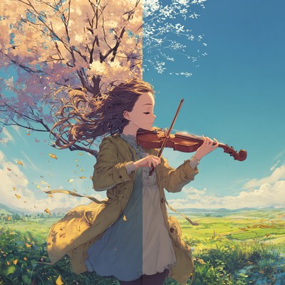 Violin of Four Seasons Front Cover
