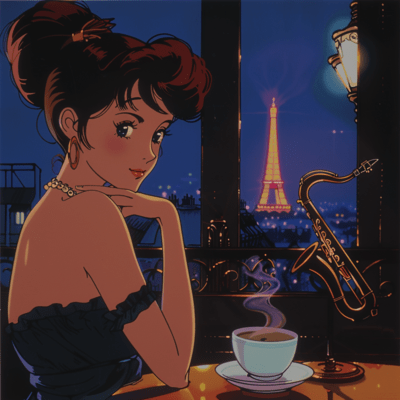 Retro Jazz Terrace Front Cover