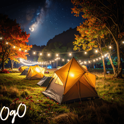 Autumn Glamping 2025 Front Cover