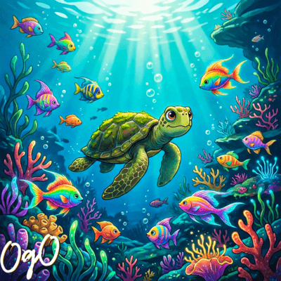 Under the Sea With Me Front Cover