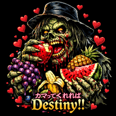果物ゾンビはカマってくれればDISTINYのジャケット写真