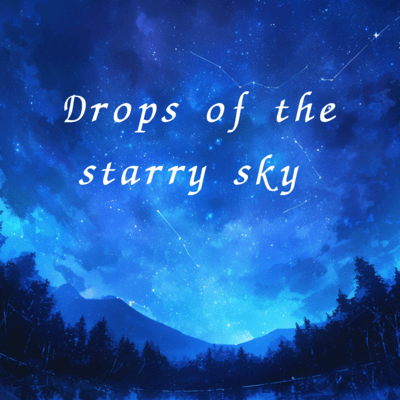 Drops of the starry sky Front Cover