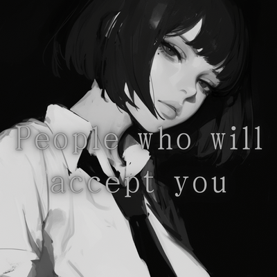 People who will accept you Front Cover