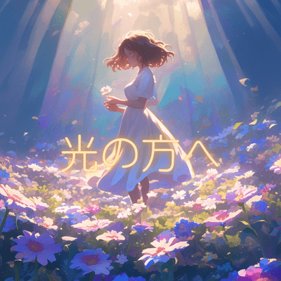 Towards the light Front Cover