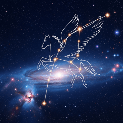 Pegasus Meteor Shower of Love Front Cover