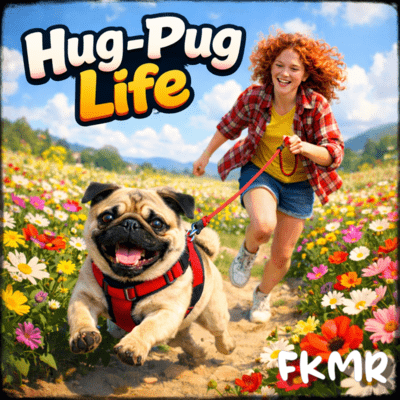 Hug-Pug Life Front Cover