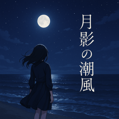 Moonlit Sea Breeze (The fate of a drop Another ver.) Front Cover