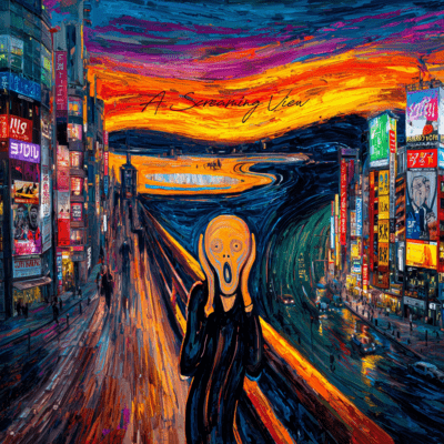 A Screaming View Front Cover