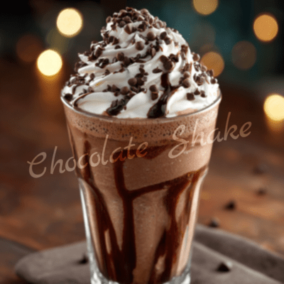 CHOCOLATE SHAKE Front Cover