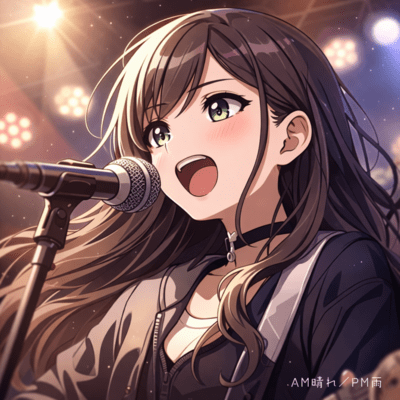 AM SUNDAY/PM RAINY (Girls BAND ver) Front Cover