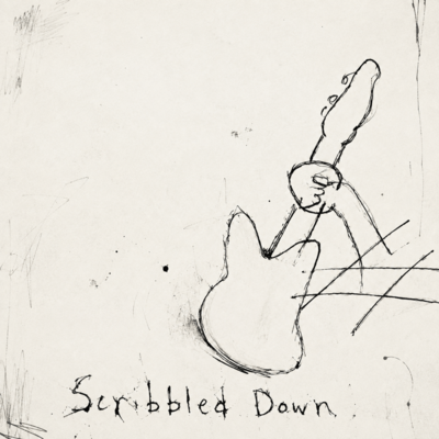 Scribbled Down Front Cover