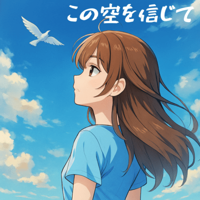 この空を信じてのジャケット写真