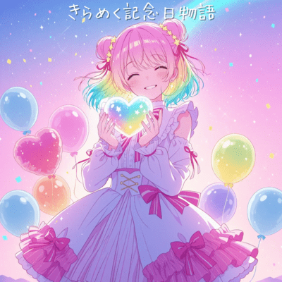 きらめく記念日物語 (feat. Suzu)のジャケット写真