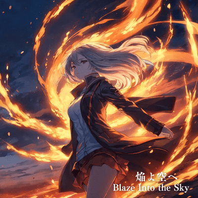 Blaze Into the Sky Front Cover