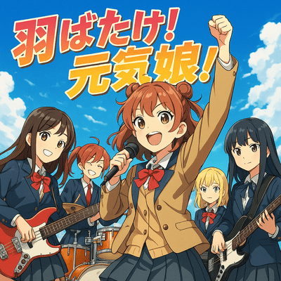 Fly High! Energetic Girls! Front Cover