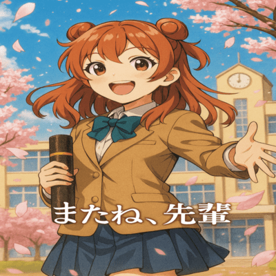 See You Again, Senpai Front Cover