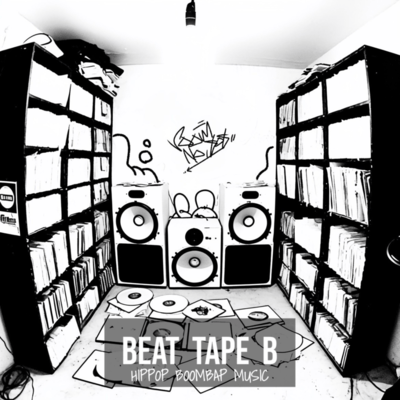 BEAT TAPE B - HIPHOP BOOMBAP MUSIC - Front Cover