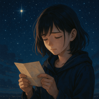 The Letter Given by the Stars Front Cover