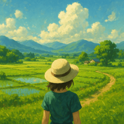 Green Scenery Front Cover