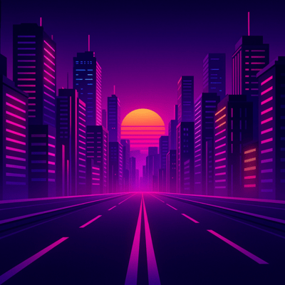 Neon Rush Front Cover