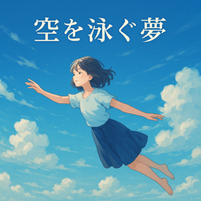 空を泳ぐ夢のジャケット写真