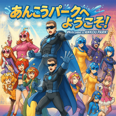 Welcome to ANKOU PARK! Front Cover