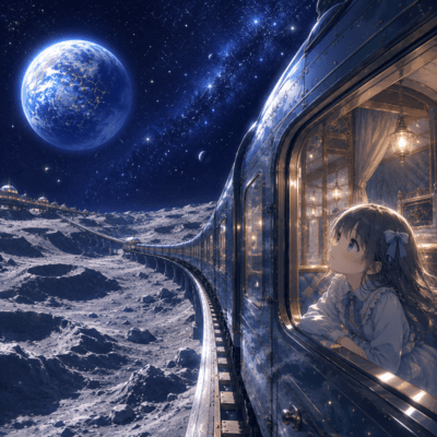 Moon Railway Express Front Cover